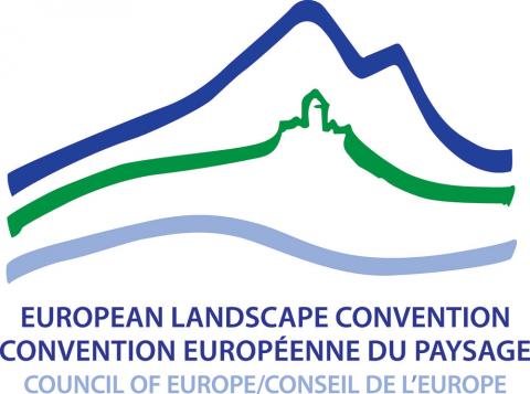 logo de la convention européenne du paysage